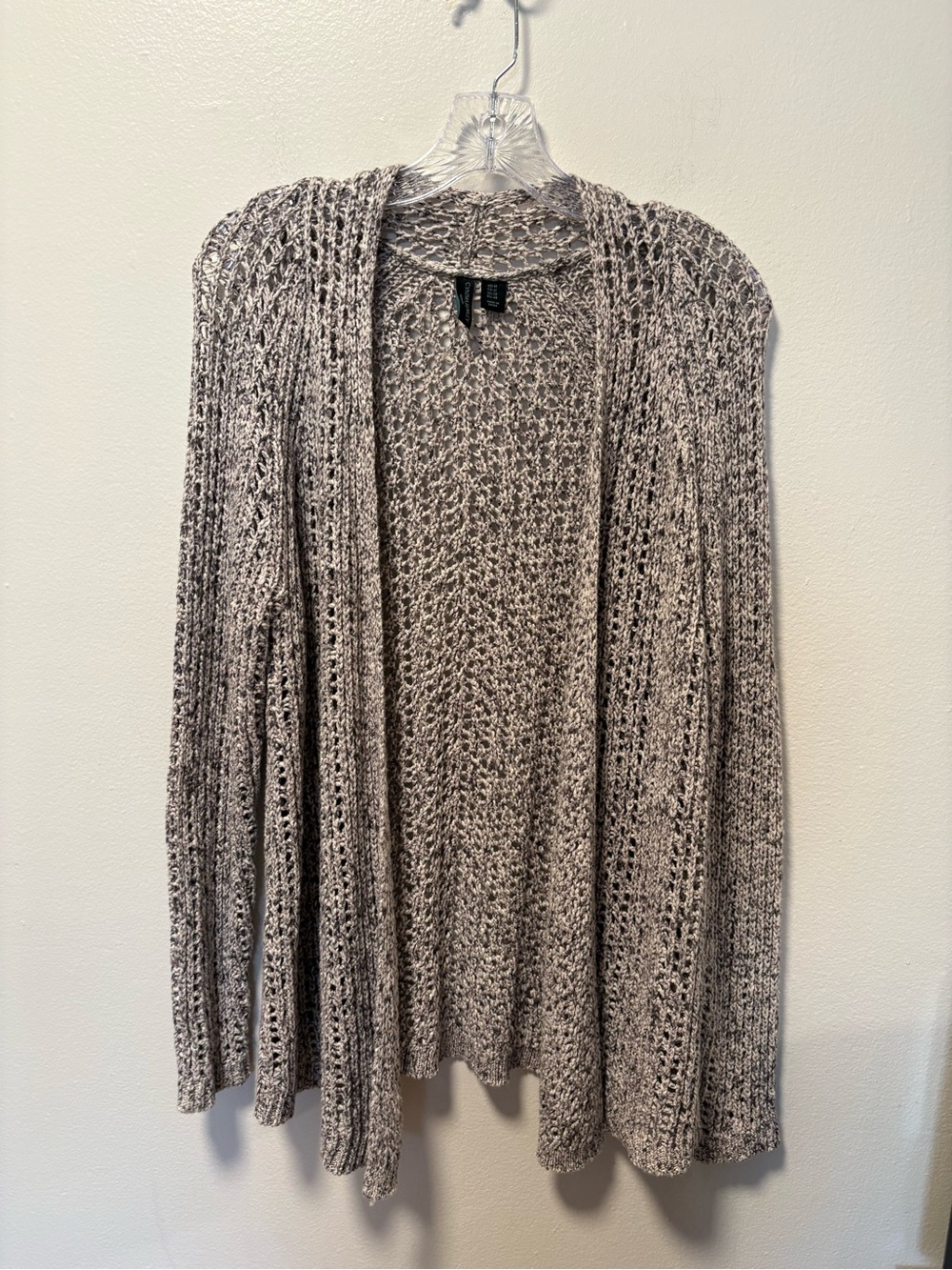 NWT Cynthia Rowley loose knit open cardigan minimalist contemporary